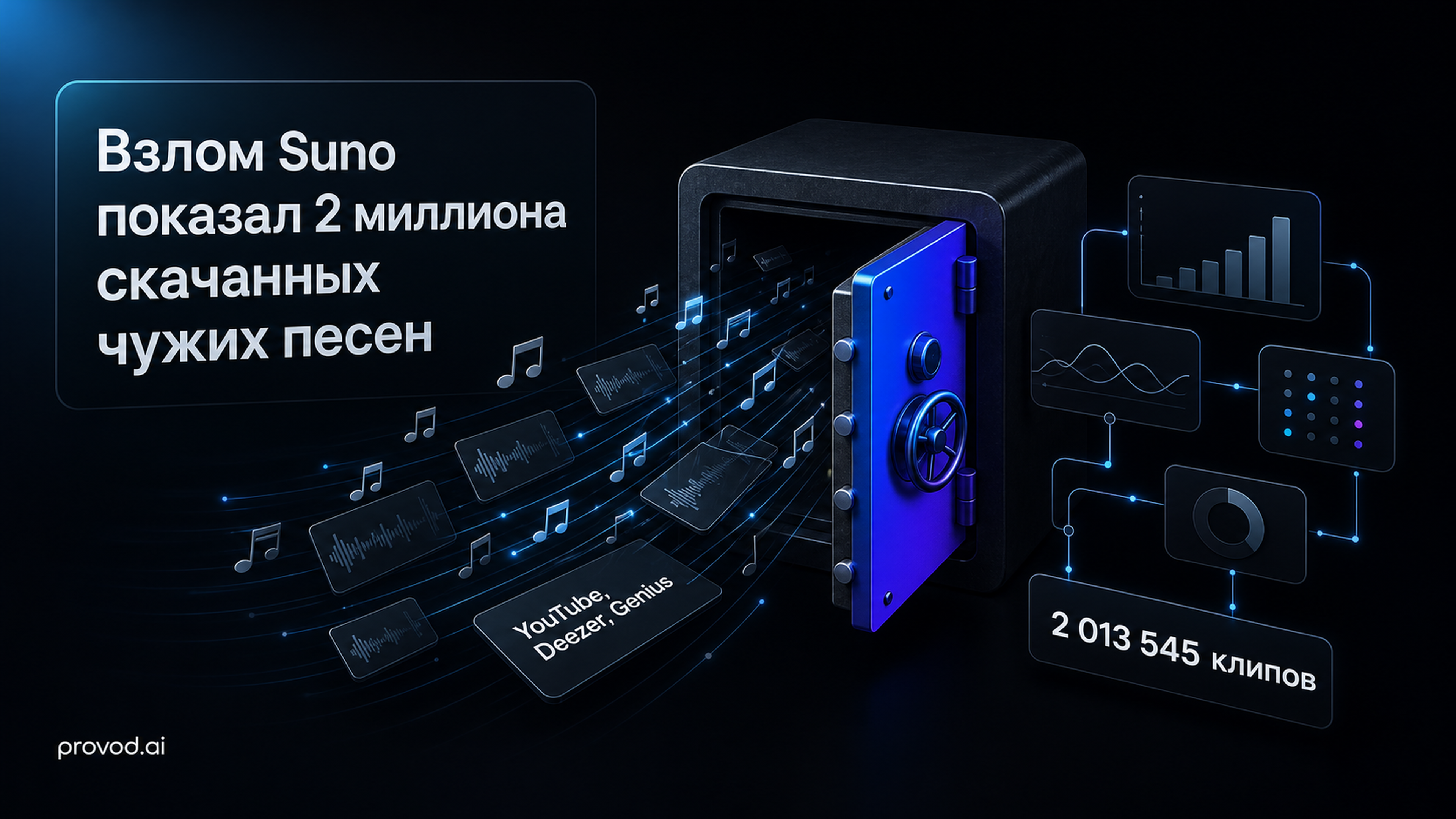 Обложка статьи: скачать песня, как Suno: взлом показал скрейпинг YouTube, Deezer и Genius