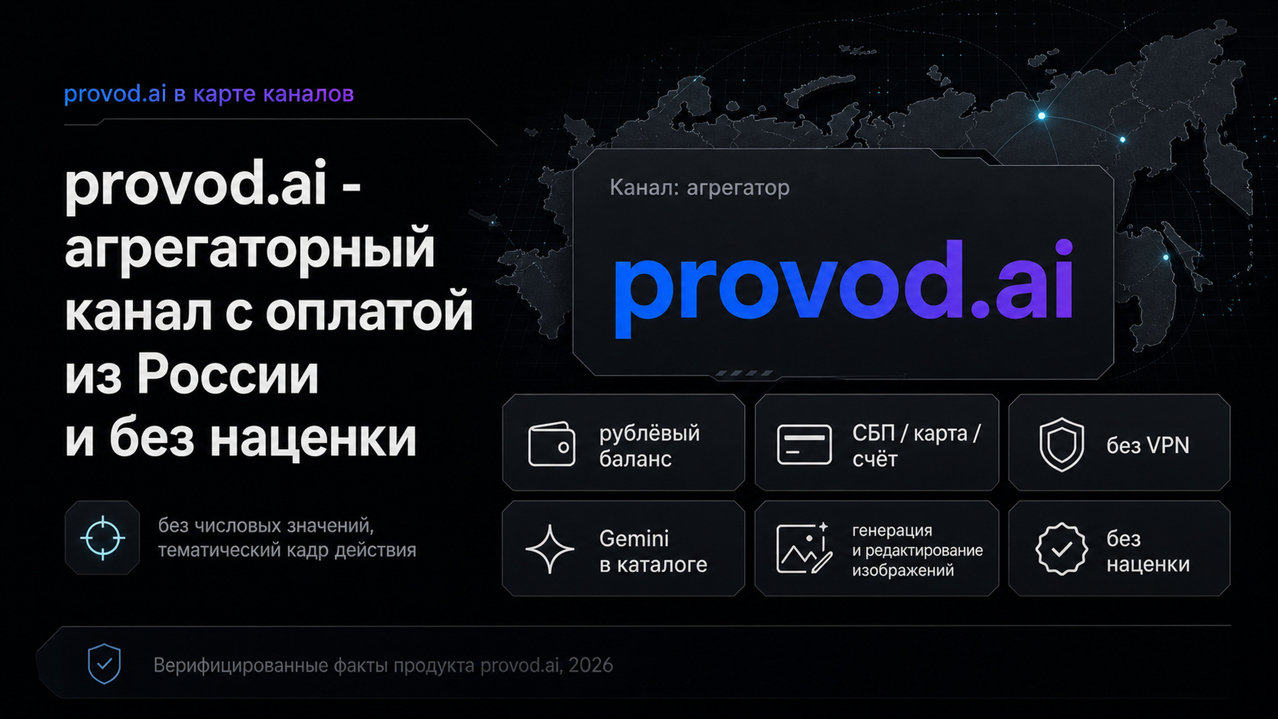 provod.ai как агрегаторный канал с рублёвой оплатой и доступом к моделям для генерации изображений